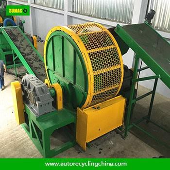Used Old Tyre Shredder