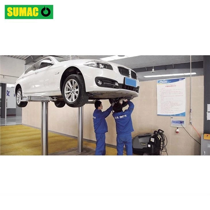 Požeminis perdirbimo automobilių keltuvas